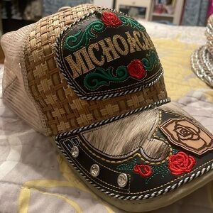 Michoacán Mexico hat, adjustable, Original from Mexico